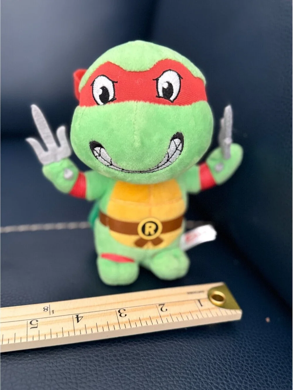 Ty Beanie Babies TMNT Plush Lot of 2 Raphael & Donatello Ninja Turtles 2017 6in
